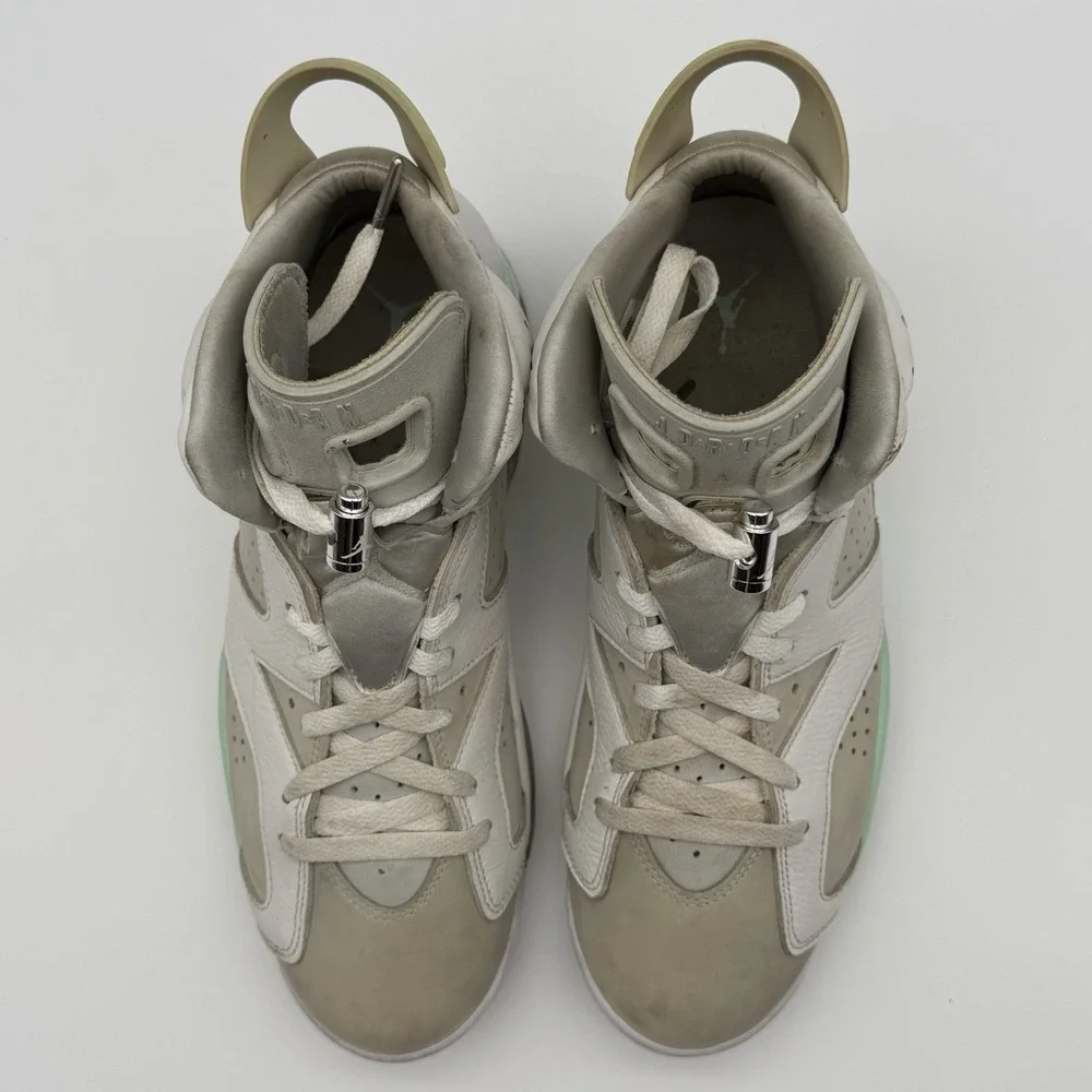 Jordan Air Jordan 6 Retro Mint Foam DQ4914-103 Size 10.5W/9M Rare large‎ size!